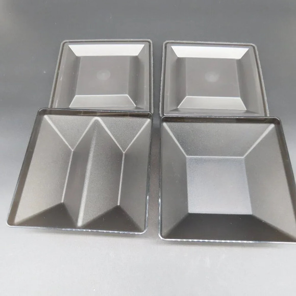 Tupperware Get Together Buffet Complete 7 Piece Set Black Tray Containers - Picture 6 of 11